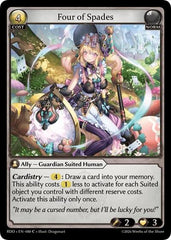Four of Spades - 080 - Common - Radiant Origins