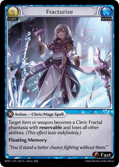 Fracturize - 226 - Rare - Radiant Origins
