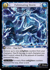 Fulminating Storm - 303 - Rare - Radiant Origins