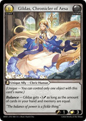 Gildas, Chronicler of Aesa - 084 - Super Rare - Radiant Origins