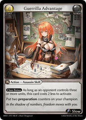 Guerrilla Advantage - 086 - Common - Radiant Origins