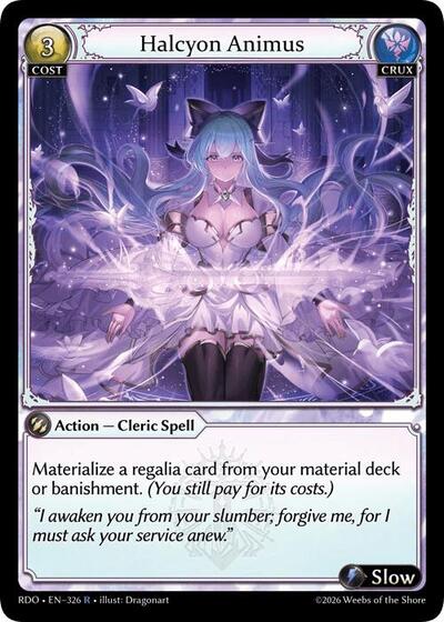 Halcyon Animus - 326 - Rare - Radiant Origins