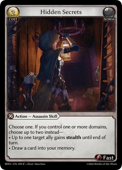 Hidden Secrets - 090 - Common - Radiant Origins