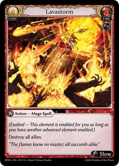 Lavastorm - 194 - Super Rare - Radiant Origins