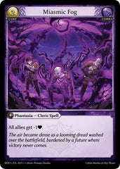 Miasmic Fog - 401 - Uncommon - Radiant Origins