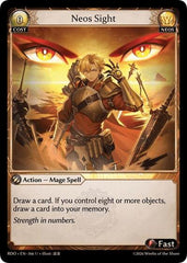 Neos Sight - 366 - Uncommon - Radiant Origins
