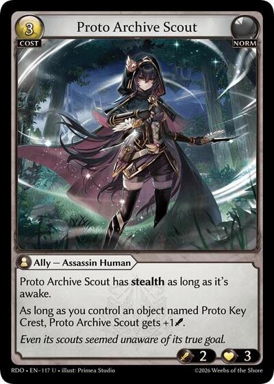 Proto Archive Scout - 117 - Uncommon - Radiant Origins