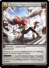 Radiant Origin of Assassin - 118 - Super Rare - Radiant Origins