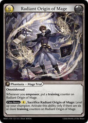 Radiant Origin of Mage - 121 - Super Rare - Radiant Origins