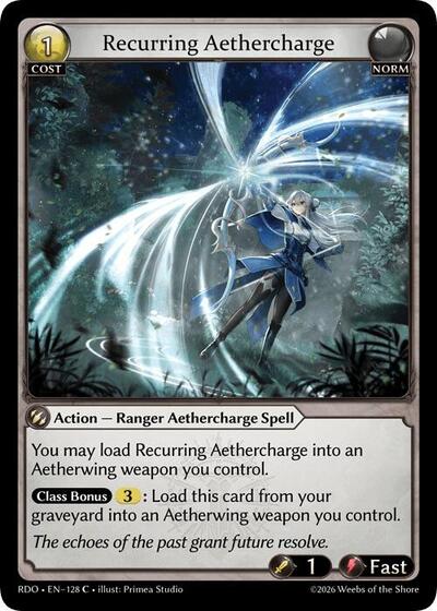 Recurring Aethercharge - 128 - Common - Radiant Origins