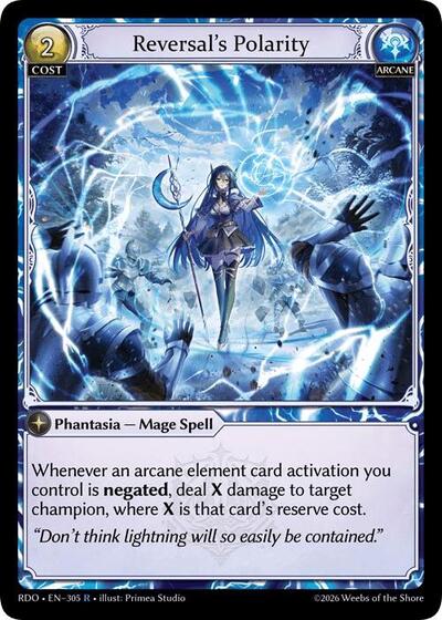 Reversal's Polarity - 305 - Rare - Radiant Origins
