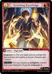 Scorching Knowledge - 199 - Common - Radiant Origins