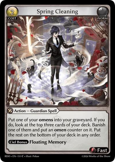 Spring Cleaning - 151 - Common - Radiant Origins