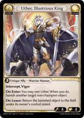 Uther, Illustrious King - 360 - Super Rare - Radiant Origins