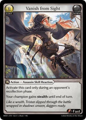 Vanish from Sight - 165 - Uncommon - Radiant Origins