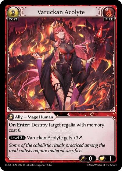 Varuckan Acolyte - 202 - Uncommon - Radiant Origins