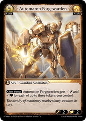Automaton Forgewarden (Curio Foil) - 362 - Uncommon - Radiant Origins