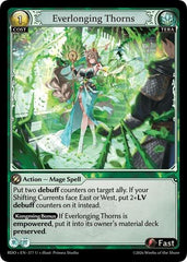 Everlonging Thorns (Curio Foil) - 377 - Uncommon - Radiant Origins