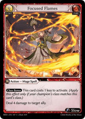 Focused Flames (Curio Foil) - 187 - Uncommon - Radiant Origins