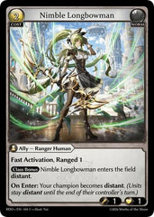 Nimble Longbowman (Curio Foil) - 104 - Uncommon - Radiant Origins