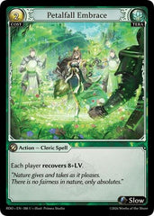 Petalfall Embrace (Curio Foil) - 388 - Uncommon - Radiant Origins