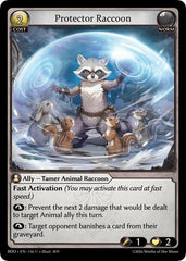 Protector Raccoon (Curio Foil) - 116 - Uncommon - Radiant Origins
