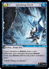 Splashing Perch (Curio Foil) - 245 - Common - Radiant Origins