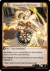 Triumphant Mechanic (Curio Foil) - 371 - Uncommon - Radiant Origins