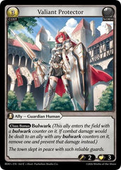 Valiant Protector (Curio Foil) - 164 - Common - Radiant Origins