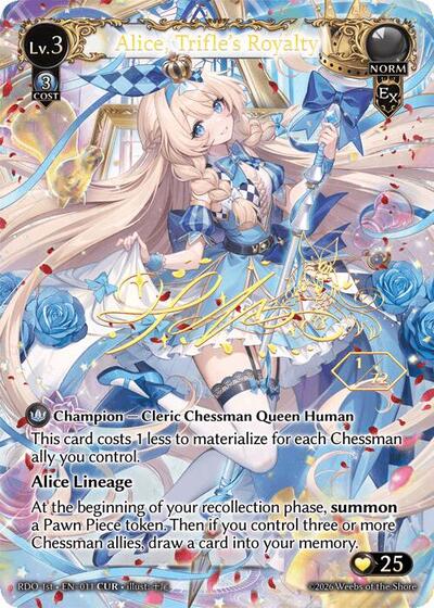 Alice, Trifle's Royalty - 11 - Collector Ultra Rare - Radiant Origins