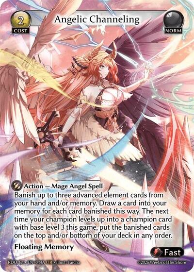 Angelic Channeling (044A) - 044A - Ultra Rare - Radiant Origins