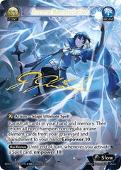 Arcane Renunciation - 299 - Collector Super Rare - Radiant Origins