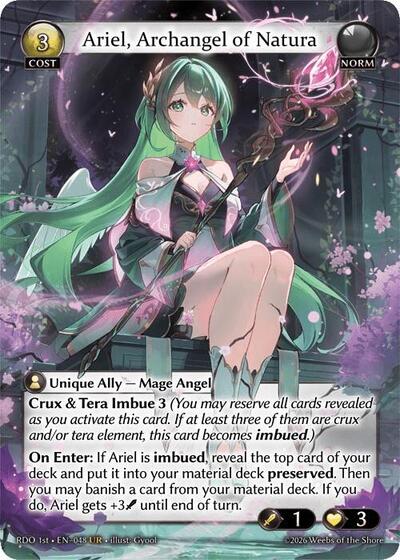 Ariel, Archangel of Natura - 48 - Ultra Rare - Radiant Origins