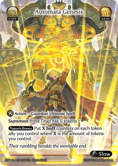 Automata Genesis - 361 - Ultra Rare - Radiant Origins