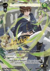 Fragmented Spirit of Wind (008A) - 008A - Collector Super Rare - Radiant Origins