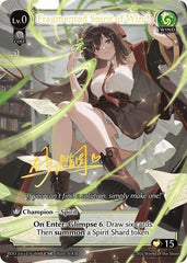 Fragmented Spirit of Wind (008B) - 008B - Collector Super Rare - Radiant Origins