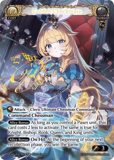 Golden Checkmate - 85 - Collector Super Rare - Radiant Origins