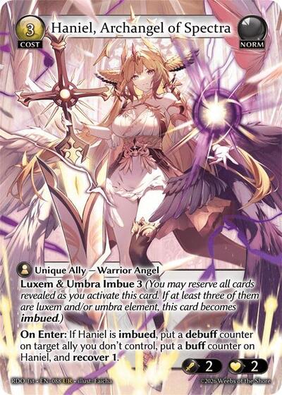 Haniel, Archangel of Spectra - 88 - Ultra Rare - Radiant Origins