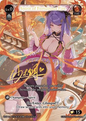 Spirit of Fortuitous Fire (003C) - 003C - Collector Super Rare - Radiant Origins