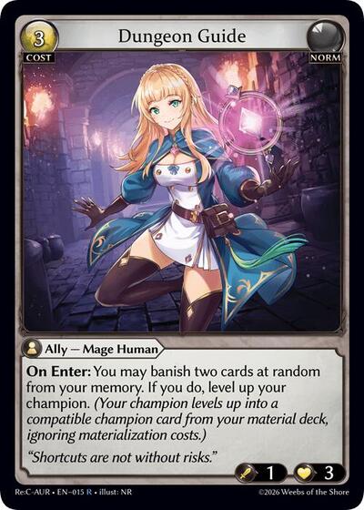 Dungeon Guide - 015 - Rare - Mordred Re: Collection, Aurelian Regent