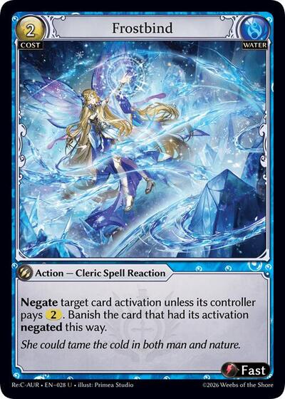 Frostbind - 028 - Uncommon - Mordred Re: Collection, Aurelian Regent