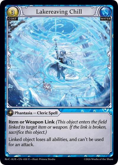 Lakereaving Chill - 030 - Rare - Mordred Re: Collection, Aurelian Regent