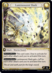 Luminescent Slash - 034 - Super Rare - Mordred Re: Collection, Aurelian Regent