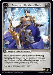 Mordred, Flawless Blade - 003 - Common - Mordred Re: Collection, Aurelian Regent