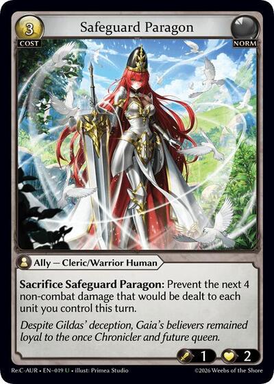 Safeguard Paragon - 019 - Uncommon - Mordred Re: Collection, Aurelian Regent