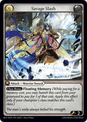 Savage Slash - 020 - Common - Mordred Re: Collection, Aurelian Regent