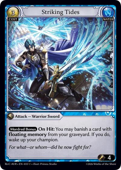 Striking Tides - 033 - Uncommon - Mordred Re: Collection, Aurelian Regent