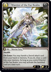 Warrior of the Fae Realm - 024 - Rare - Mordred Re: Collection, Aurelian Regent