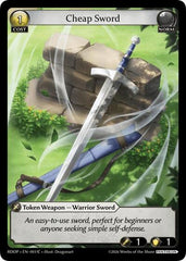 Cheap Sword (003) - 003 - Common - Radiant Origins: Pantheon