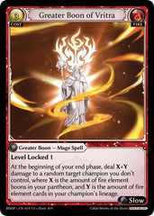 Greater Boon of Vritra - 014 - Super Rare - Radiant Origins: Pantheon